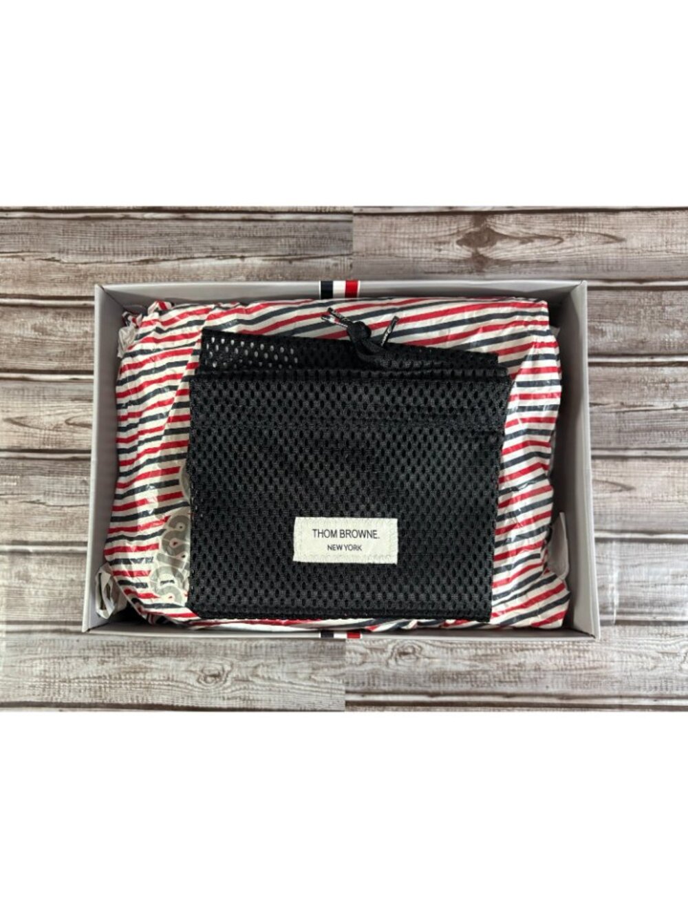 Thom Browne New York x Asics Gel Kayano 14 Sz 7 Men 8.5 Women Black NEW In Box - Picture 3 of 15